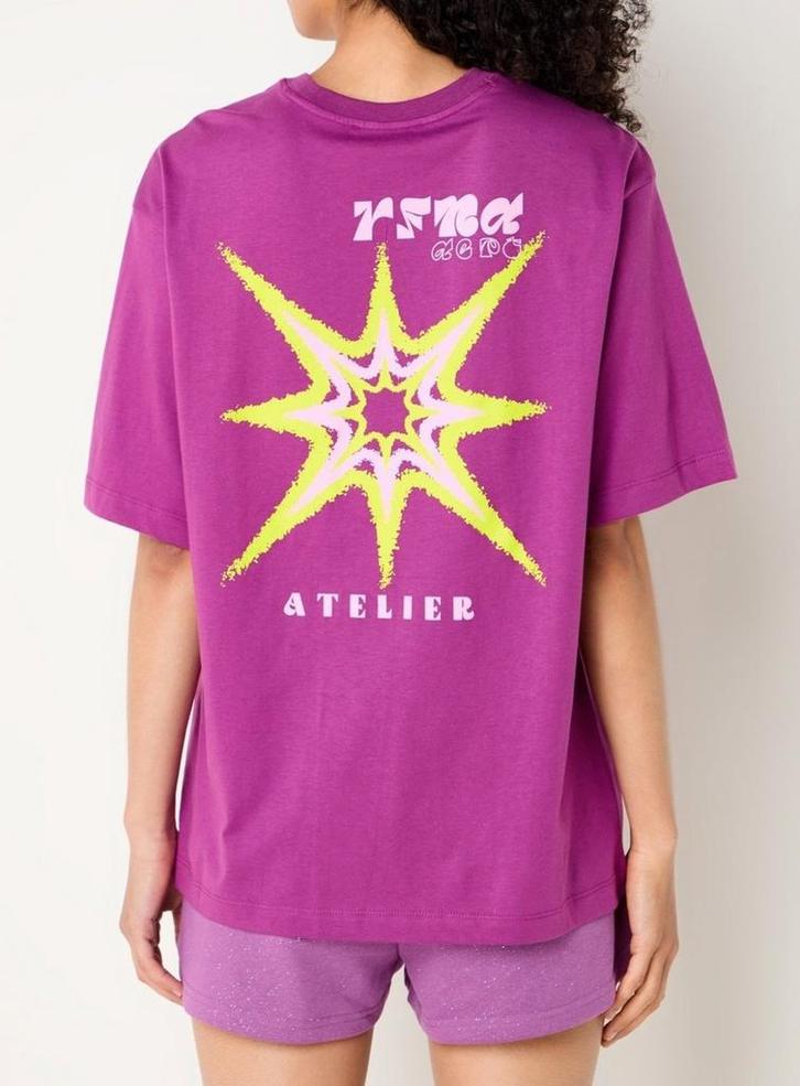 Refined Department Oversized Shirt M - Nieuw!, Kleding | Dames, T-shirts, Nieuw, Maat 38/40 (M), Roze, Korte mouw, Ophalen of Verzenden