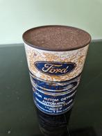 Ford olieblik. Vol en gesloten. Vintage automobilia., Ophalen of Verzenden, Zo goed als nieuw, Overige, Overige merken