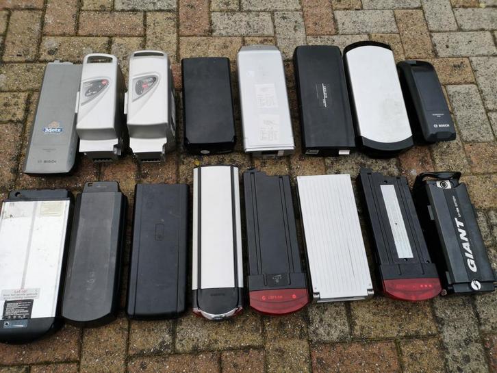 Accu Flyer, Gazelle, Panasonic, Bosch, incl. testrapporten, Fietsen en Brommers, Fietsaccessoires | Fietsaccu's, Zo goed als nieuw