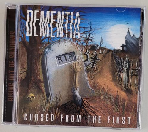 Dementia  ‎– Cursed From The First cd  heavy speed  nieuw, Cd's en Dvd's, Cd's | Hardrock en Metal, Nieuw in verpakking, Ophalen of Verzenden