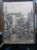 DORDRECHT, Centr. Mooie Litho Rensburg in Kartellijstje, Antiek en Kunst, Kunst | Litho's en Zeefdrukken, Ophalen