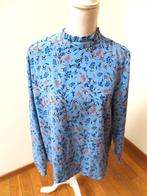D41 SAINT TROPEZ blouse shirt blauw maat M 38/40, Maat 38/40 (M), Blauw, Ophalen of Verzenden, Zo goed als nieuw