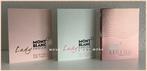 MontBlanc set 3 parfum samples proefjes testers monsters, Verzenden, Nieuw