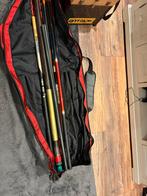 VisHengels plus koffer, Watersport en Boten, Ophalen of Verzenden, Gebruikt