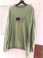 Groene sweatshirt met logo - XL, Kleding | Dames, Truien en Vesten, Ophalen of Verzenden, Gedragen, Maat 46/48 (XL) of groter