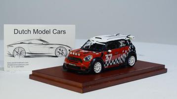 Mini Countryman WRC “Paris Auto Show Presentation” 1:43 rood beschikbaar voor biedingen