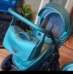 Kinderwagen Zeo eco Groen 4, Zo goed als nieuw, Combiwagen, Verstelbare duwstang, Ophalen