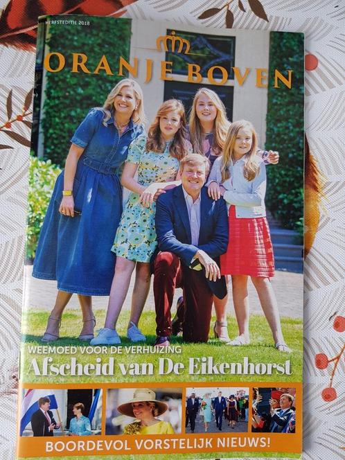 Oranje Boven Herfsteditie 2018, Verzamelen, Koninklijk Huis en Royalty, Zo goed als nieuw, Tijdschrift of Boek, Nederland, Ophalen of Verzenden