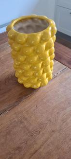 2 x fruit vazen, 1x citroen, 1x aardbei, Huis en Inrichting, Woonaccessoires | Vazen, Ophalen, Steen, Overige kleuren, Zo goed als nieuw