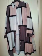 Geometrische Blouse - 54/56 - Zo goed als nieuw, Overige kleuren, Maat 46/48 (XL) of groter, Ophalen of Verzenden, Onbekend