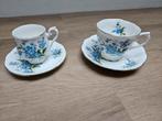 Royal Albert Forget me not kop en schotel, Ophalen, Zo goed als nieuw, Overige stijlen, Kop(pen) en/of Schotel(s)