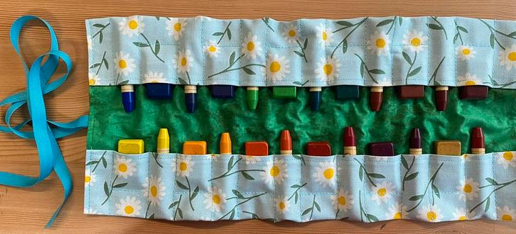 Krijtrol Krijtzak Vrijeschool Klas 1 12 blokjes en staafjes, Hobby en Vrije tijd, Tekenen, Nieuw, Potlood of Stift, Ophalen of Verzenden