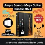 Ample Sounds Mega Guitar Bundle 2023 for Music Production So, Computers en Software, Nieuw, Ophalen, Windows