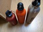 Drietal waterflesjes, Ophalen of Verzenden, Zo goed als nieuw