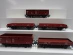 Marklin 4423 + 4431 open goederwagens DB (H0)., Hobby en Vrije tijd, Modeltreinen | H0, Wisselstroom, Ophalen of Verzenden, Märklin