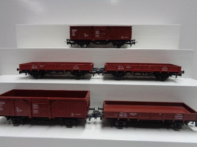 Marklin 4423 + 4431 open goederwagens DB (H0)., Hobby en Vrije tijd, Modeltreinen | H0, Nieuw, Wagon, Wisselstroom, Märklin, Ophalen of Verzenden