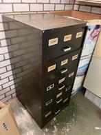 Zware stalen archiefkast 5 lades, Huis en Inrichting, Kasten | Roldeurkasten en Archiefkasten, Ophalen, Gebruikt, 100 tot 150 cm