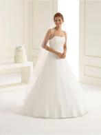 Bruidsluier - Bianco evento S120, Ophalen of Verzenden, Zo goed als nieuw, Wit, Accessoires