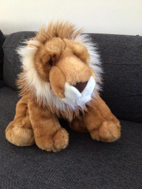 Pluche leeuw, Kinderen en Baby's, Speelgoed | Knuffels en Pluche, Zo goed als nieuw, Overige typen, Ophalen of Verzenden