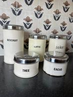 Brabantia vintage voorraadblikken, Ophalen