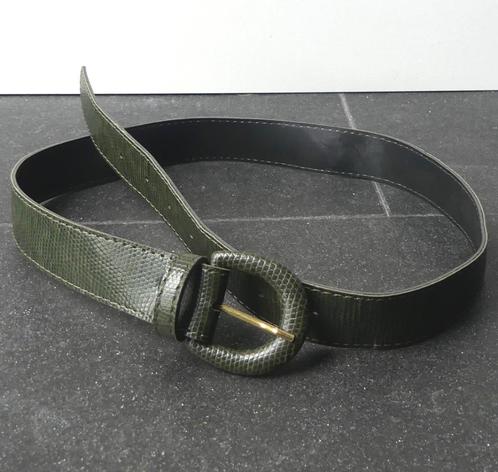 Astor riem vintage ceintuur groen reptielprint, Kleding | Dames, Riemen en Ceinturen, Gedragen, Tailleriem, 80 tot 90 cm, Minder dan 3 cm