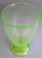 Jaren 30 Annagroen Vaas Copier Leerdam URANIUM Glas, Antiek en Kunst, Antiek | Glas en Kristal, Ophalen of Verzenden