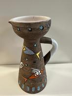 Vintage kan met decoratieve vissen, Italië, Ophalen