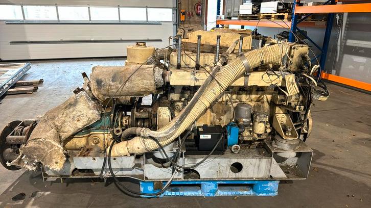 Scheepsmotor diesel 6 cilinder, Watersport en Boten, Buiten- en Binnenboordmotoren, Gebruikt, Diesel, Binnenboordmotor, 30 pk of meer