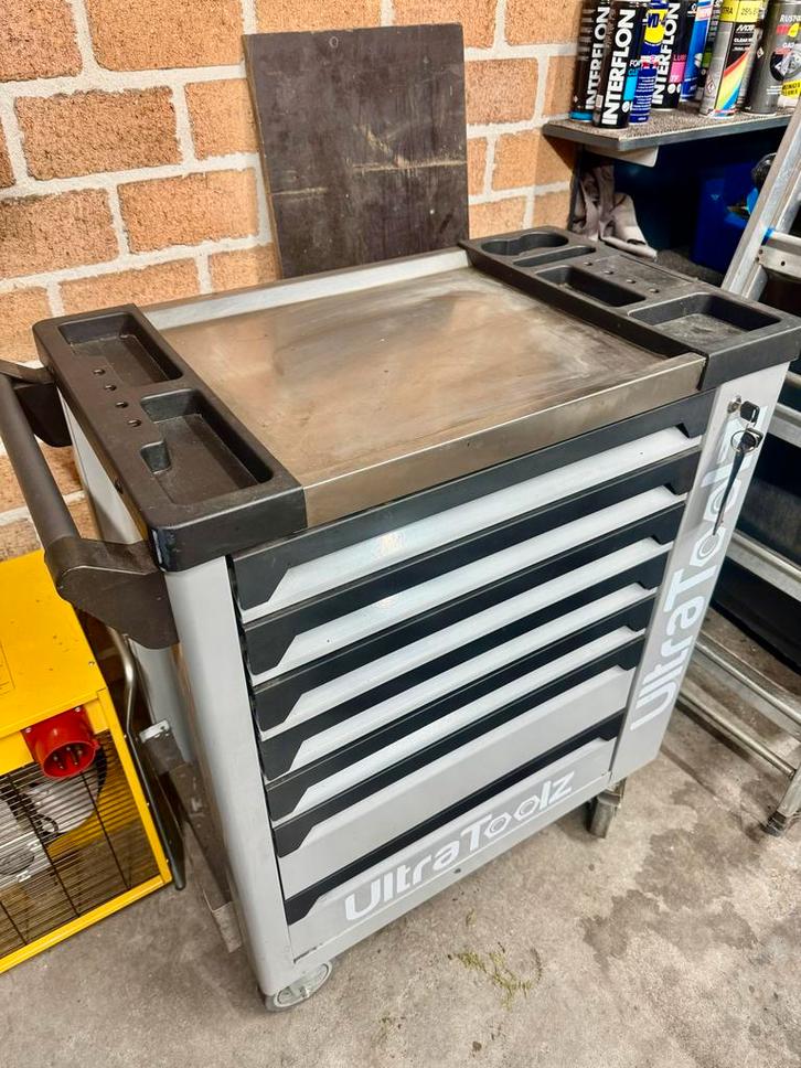 UltraToolz Gereedschapswagen met inhoud, Auto diversen, Autogereedschap, Gebruikt, Ophalen of Verzenden