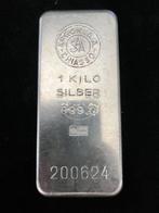 Mooie zilverbaar van Argor A.S.    1 kilo ZILVER, Postzegels en Munten, Edelmetalen en Baren, Ophalen of Verzenden, Zilver