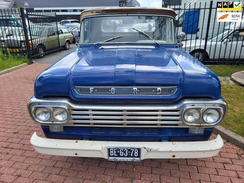 Ford F 100 pick up v8 3 bak, Auto's, Oldtimers, Bedrijf, Te koop, Ford, Benzine, SUV of Terreinwagen, Handgeschakeld, Geïmporteerd