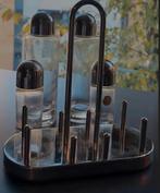 Alessi olie/azijn/peper/zout stel, Huis en Inrichting, Keuken | Keukenbenodigdheden, Verzenden, Zo goed als nieuw