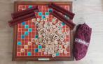 Scrabble de Luxe, Hobby en Vrije tijd, Gezelschapsspellen | Bordspellen, Ophalen of Verzenden, Zo goed als nieuw