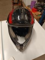 Offroad Helm - Zwart/Rood, JST, JST, JST, Ophalen of Verzenden