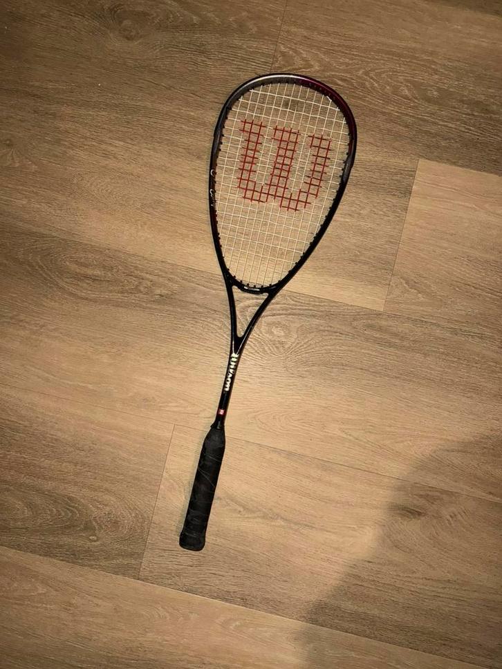 Wilson Graphite comp, Sport en Fitness, Squash, Zo goed als nieuw, Ophalen of Verzenden