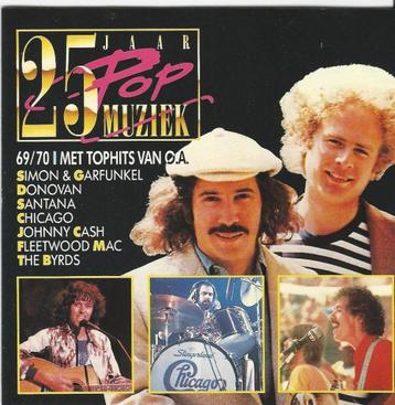 25 jaar popmuziek - 1969/1970 oa. Fleetwood Mac,Byrds = 1,99 beschikbaar voor biedingen