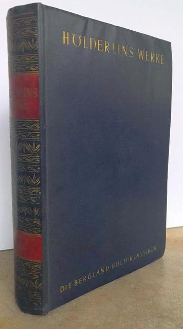 Hölderlins Werke (1950) beschikbaar voor biedingen