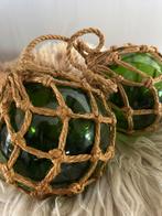 Vintage drijvers glas groen, Ophalen