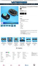 JBL GT965 6x9'' 4 weg speakers USA Made ( hoedenplank ), Gebruikt, ., Ophalen of Verzenden, .