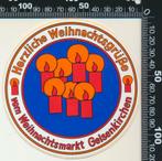Sticker: Weihnachtsmarkt Gelsenkirchen (1), Ophalen of Verzenden, Zo goed als nieuw, Bedrijf of Vereniging