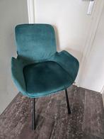 Zuiver Brit blauw 4 eetkamerstoelen set Zeer netjes, Huis en Inrichting, Ophalen, Zo goed als nieuw