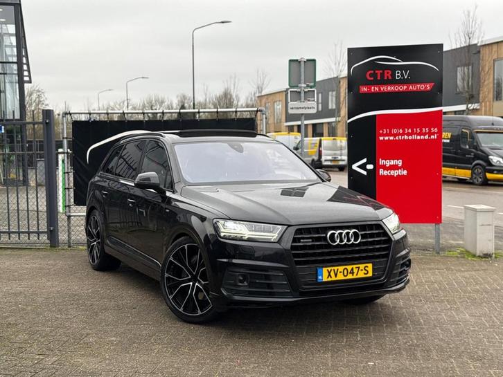 Audi Q7 3.0 TDI quattro S-Line 7p 4WIEL BESTURING|SQ7 LOOK|P, Auto's, Audi, Bedrijf, Te koop, Q7, 4x4, ABS, Achteruitrijcamera
