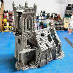 Ruïne van Gotische Kerk met Toren Terrein voor oa Warhammer, Hobby en Vrije tijd, Wargaming, Ophalen of Verzenden, Nieuw, Warhammer