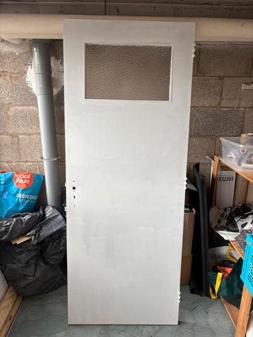 Binnendeur | 211,5X75X3,6 | Massief | Stomp | Ongelakt beschikbaar voor biedingen