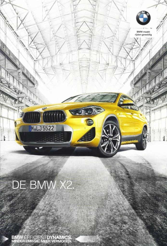 Brochure BMW X2 2019, Boeken, Auto's | Folders en Tijdschriften, Gelezen, BMW, Ophalen of Verzenden