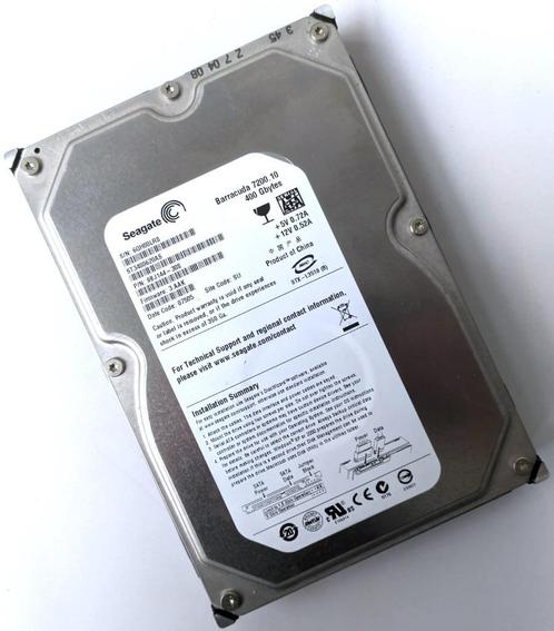 400GB Seagate Barracuda 3.5 inch 7200rpm SATA desktop HDD, Computers en Software, Harde schijven, Gebruikt, Desktop, Intern, HDD