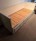 Hemnes ikea bedbank, Huis en Inrichting, Slaapkamer | Bedden, Wit, Tweepersoons, Ophalen of Verzenden, Zo goed als nieuw