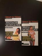 2 boeken Brigade mondaine van Gérard de Villiers, Boeken, Ophalen of Verzenden, Gelezen, Gérard de Villiers