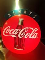 Vintage always coca cola dubbele lichtbak, Verzamelen, Ophalen of Verzenden, Zo goed als nieuw, Lichtbak of (neon) lamp