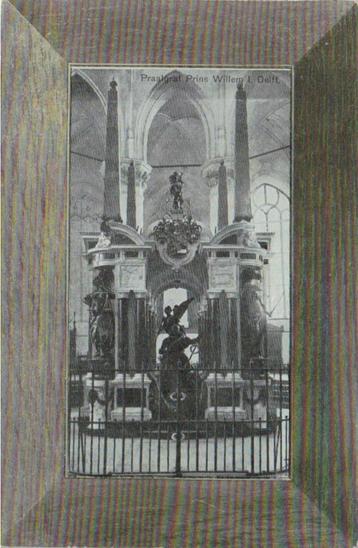 13 142 Delft Praalgraf Prins Willem I 1905 gelopen  beschikbaar voor biedingen